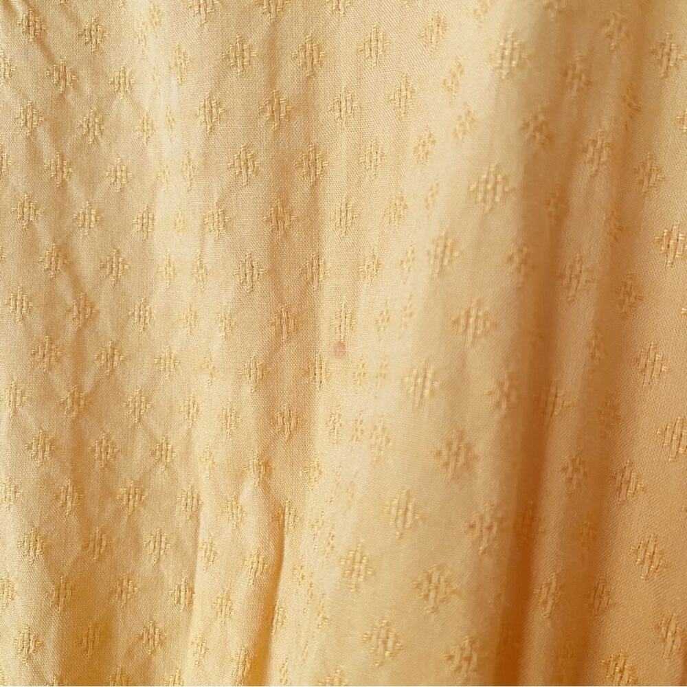 Universal Thread | Smocked Waist Ruffle Dress Balloon Sleeves Knee Length Small - Picture 8 of 10